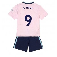 Fotbalové Dres Arsenal Gabriel Jesus #9 Dětské Alternativní 2022-23 Krátký Rukáv (+ trenýrky)